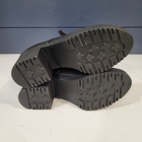 Wanted Breakout Oxford 90's Y2K Style Lug Heel Platform Size 9 - Picture 8 of 12